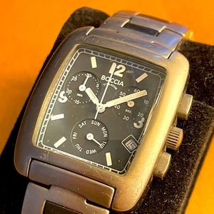 Boccia Titanium Watch Chronograph Style